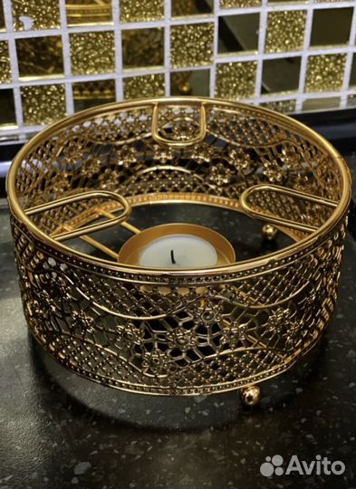 Подставка для чайника со свечой