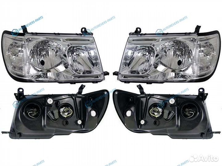 D12-1103P-LD-E1 Фара toyota land cruiser 100 98-05