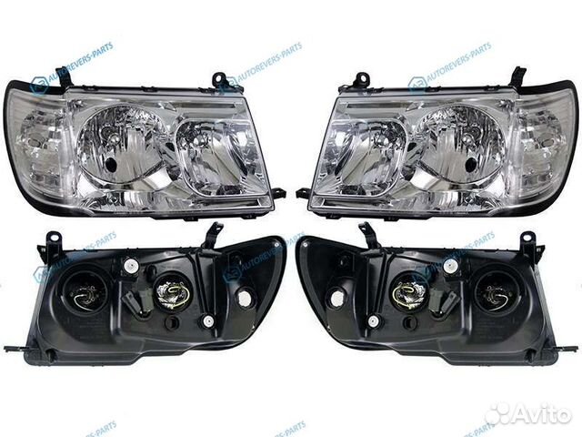 D12-1103P-LD-E1 Фара toyota land cruiser 100 98-05