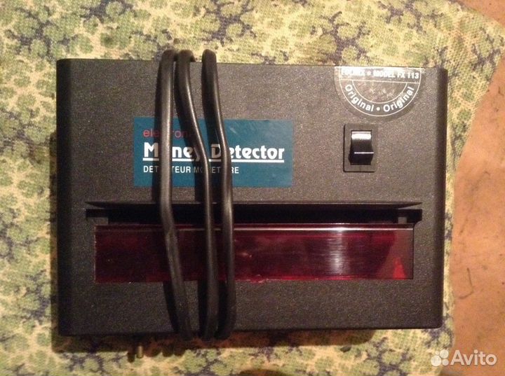 Детектор денег, банкнот, купюр