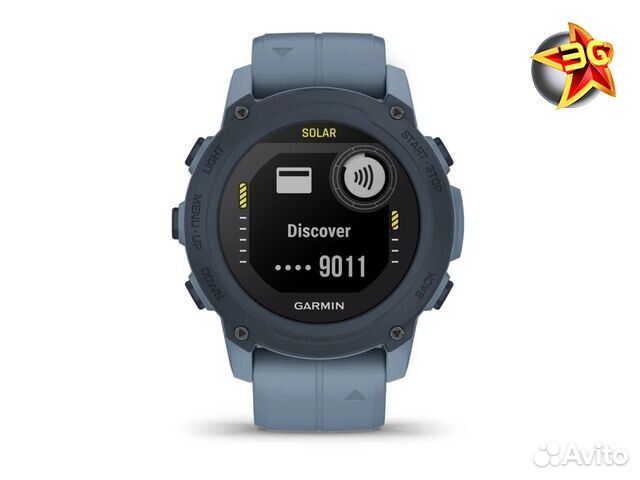 Часы Garmin Descent G1 Solar Hurricane Blue