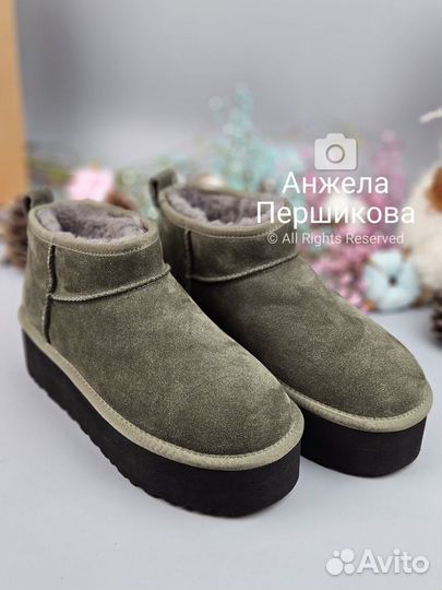 Ugg Classic Ultra Mini Platform Burnt Olive