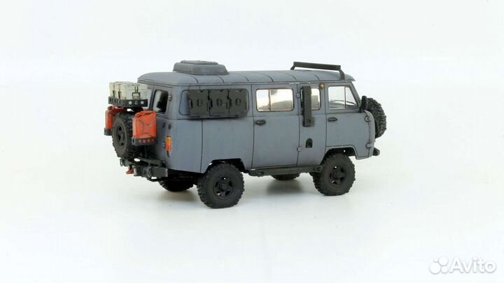 1:35 и 1:43 Экстремальный силовой обвес на УАЗ-Бух