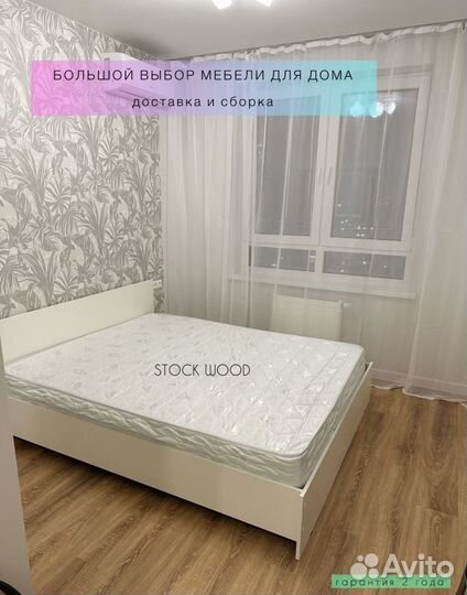 Кровать с матрасом