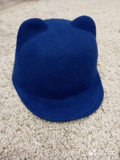 Шляпа фетровая с ушками