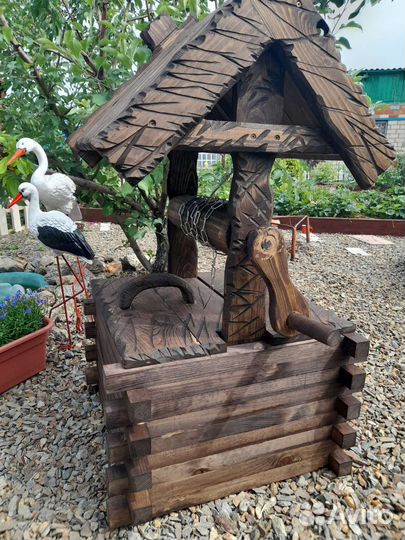 Колодец декоративный