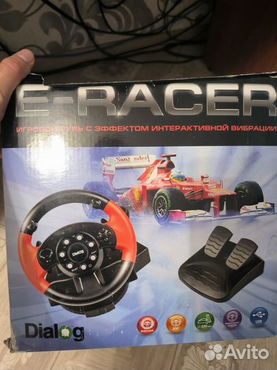 Руль E-Racer Dialog