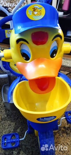 Велосипед детский 3х колёсный с музыкой