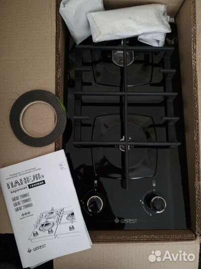 Газовая варочная панель Гефест 2-х конфорочная