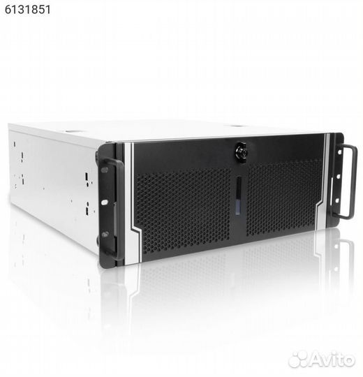 Корпус InWin IW-R400 Rack Без бп чёрный 4U, 613185