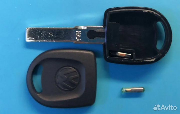 Ключ зажигания с чипом иммобилайзера
