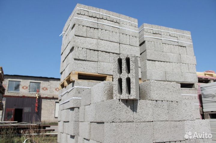 Керамзитобетонные блоки от производителя