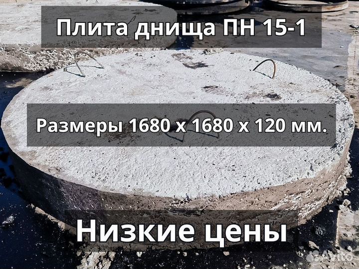 Плита днища Железобетонные изделия