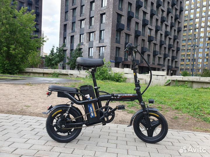 Электровелосипед 400Вт складной велосипед