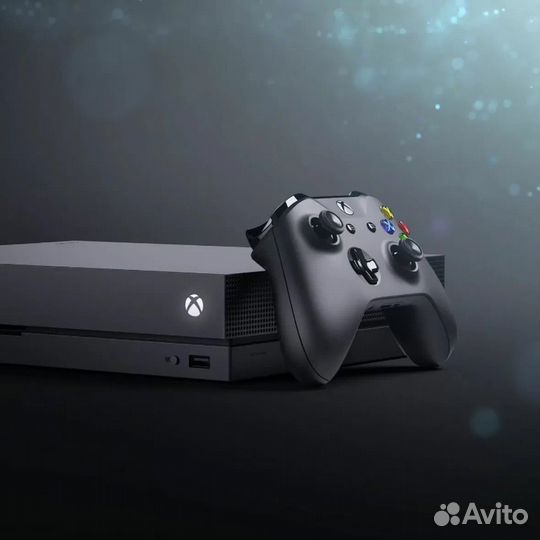 Приставка X box one x