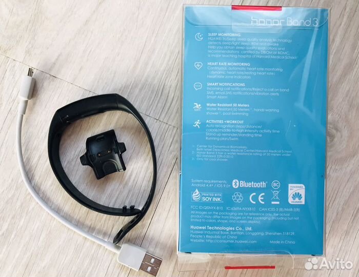 Фитнес браслет Huawei Honor band 3