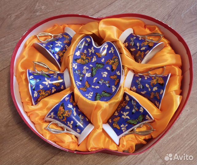 Кофейный сервиз на 6 персон