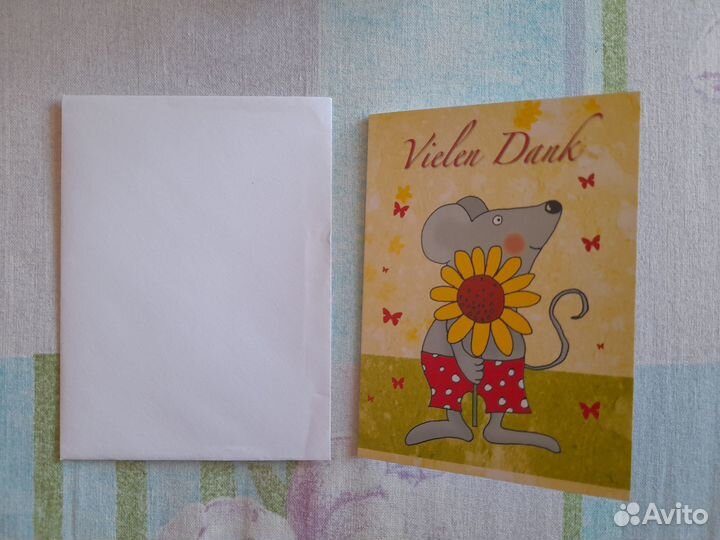 Открытка мини Германия с конвертом