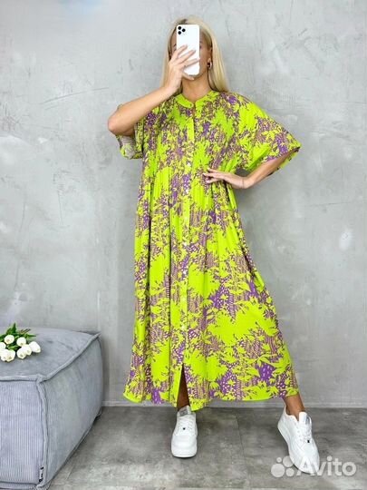 Платье женское хлопок 52-62р