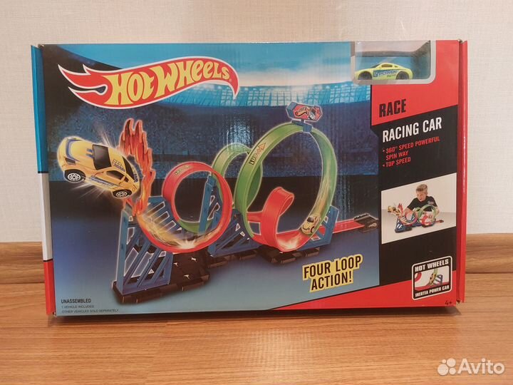 Гоночный трек hot wheels