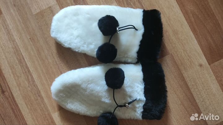 Варежки меховые