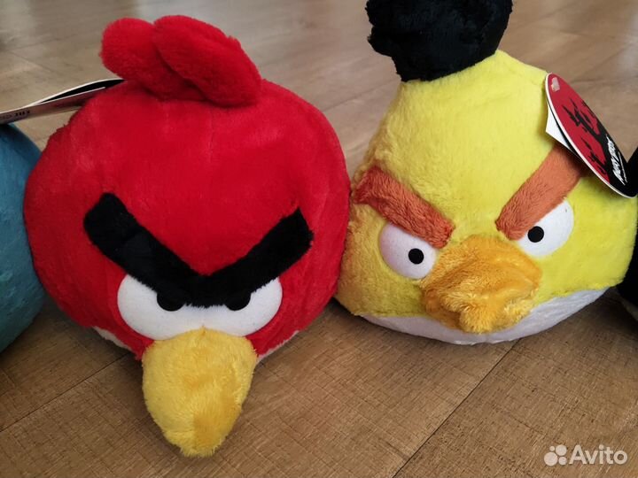 Angry Birds игрушки мягкие, новые