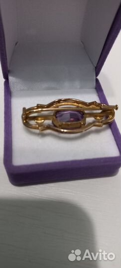 Золотая брошь СССР 583