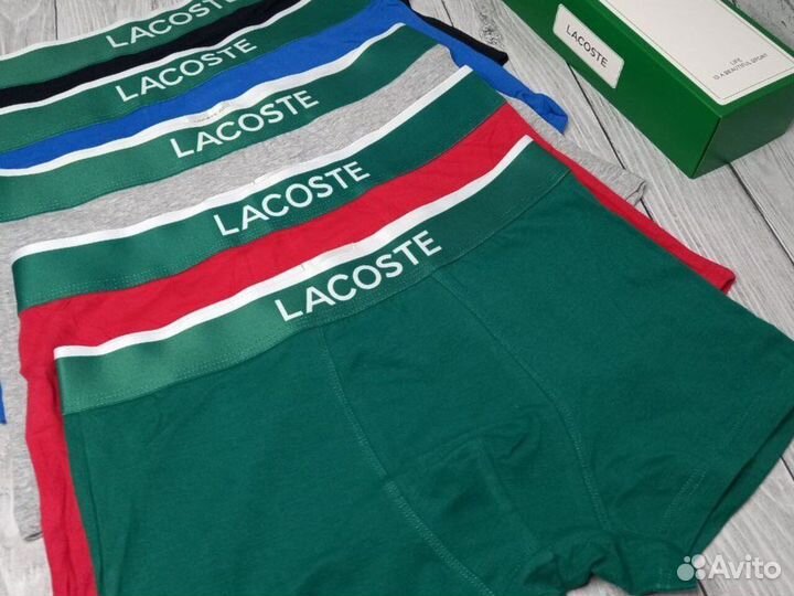 Трусы мужские Lacoste боксеры