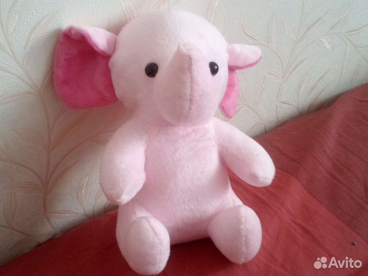 Слон плюшевая игрушка