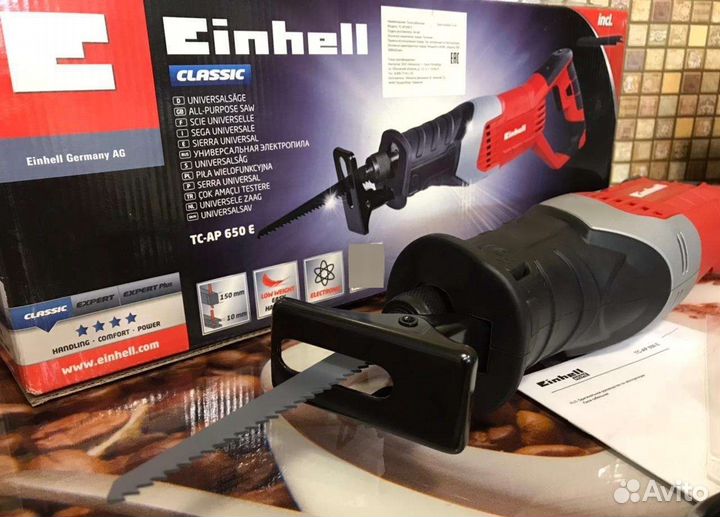 Сабельная пила Einhell 650Е новая