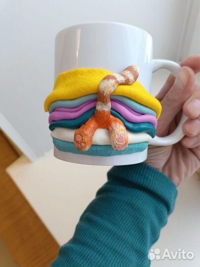 Кружка ручной работы