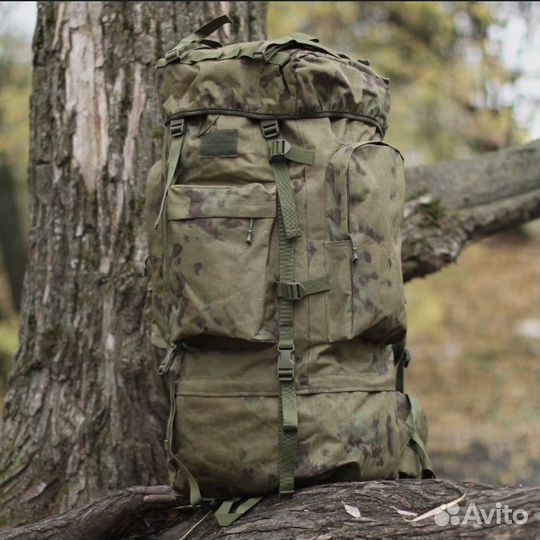 Рюкзак тактический 75л мох