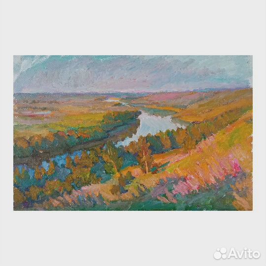 Картина маслом пейзаж