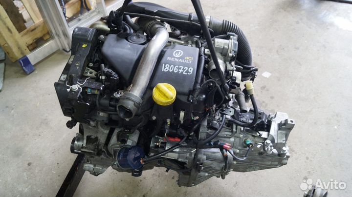 Двигатель Рено Дастер 1.5 K9K 884 арт3038