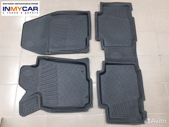 Коврики салона Toyota RAV4 4 (2013-2019), Резина