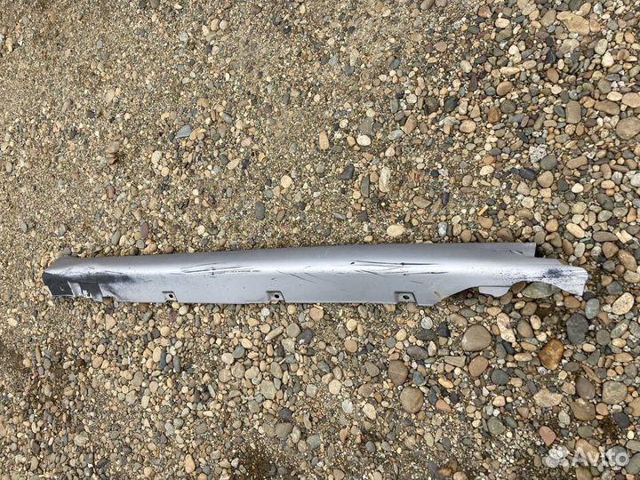 Левая накладка порога передняя часть Шевроле Эпика