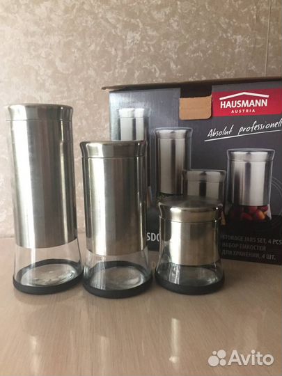 Набор емкостей для сыпучих продуктов Австрия