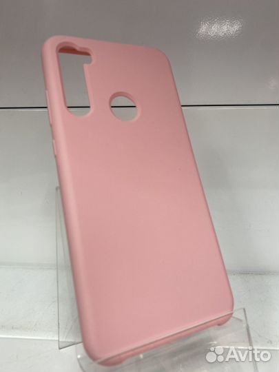 Чехол силиконовый xiaomi Redmi Note 8T розовый