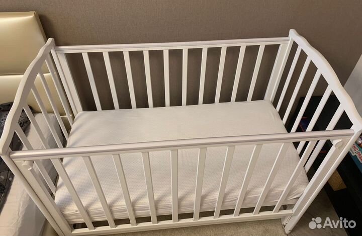 Кровать Можга Кристина+матрац+п/белье+бортики