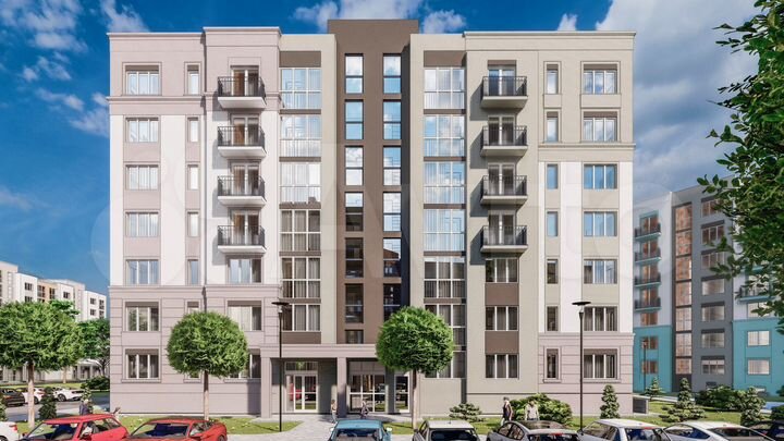 1-к. квартира, 34,9 м², 2/5 эт.