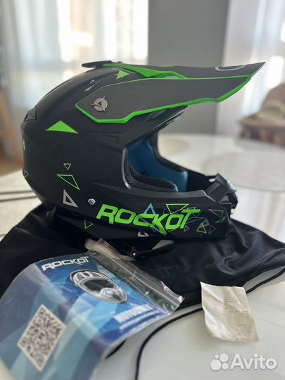 Шлем для мотоцикла кроссовый