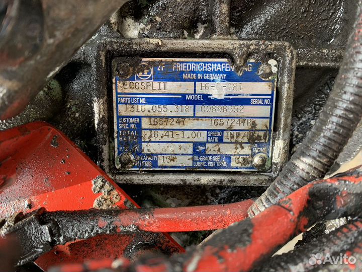 МКПП ZF 16 S 181 DAF