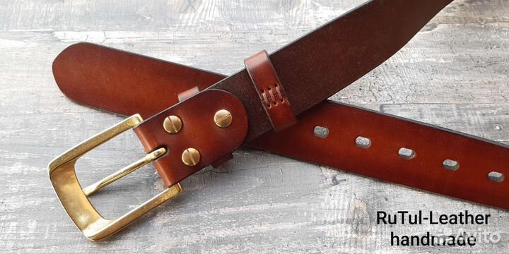 Ремень кожаный