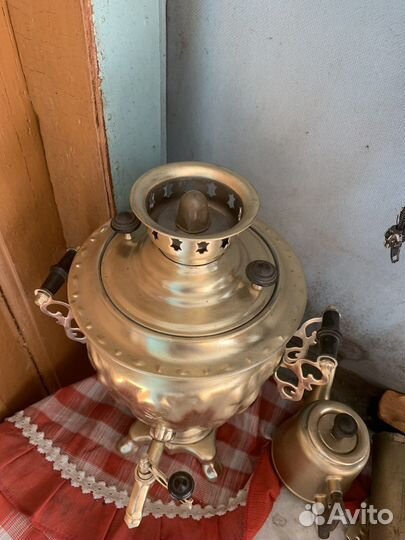 Самовары на дровах царские и СССР
