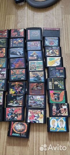 Картриджи Sega Mega Drive