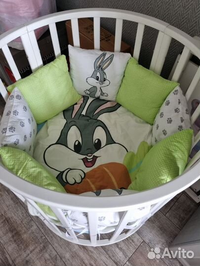 Бортики в кроватку