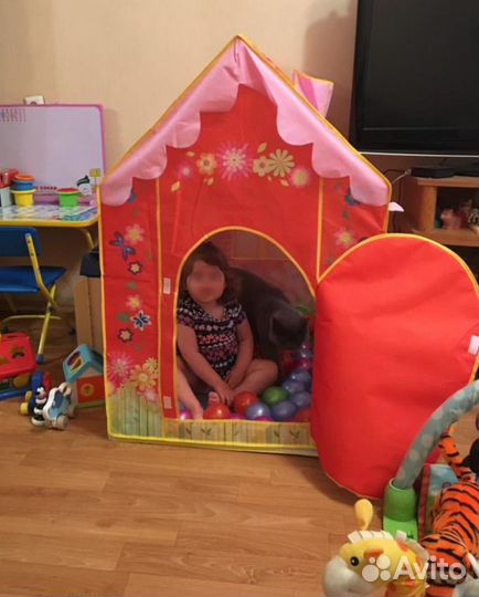 Детский домик-палатка