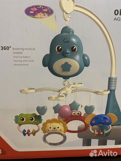 Мобиль на кроватку с подсветкой