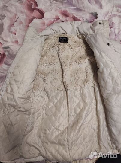 Куртка демисезонная женская на пуху размер 44
