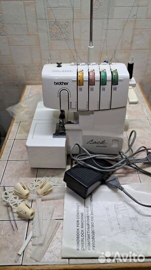 Оверлок 4х ниточный Brother
